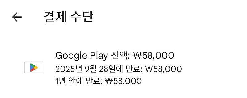 구글플레이잔액(58000원)판매--0