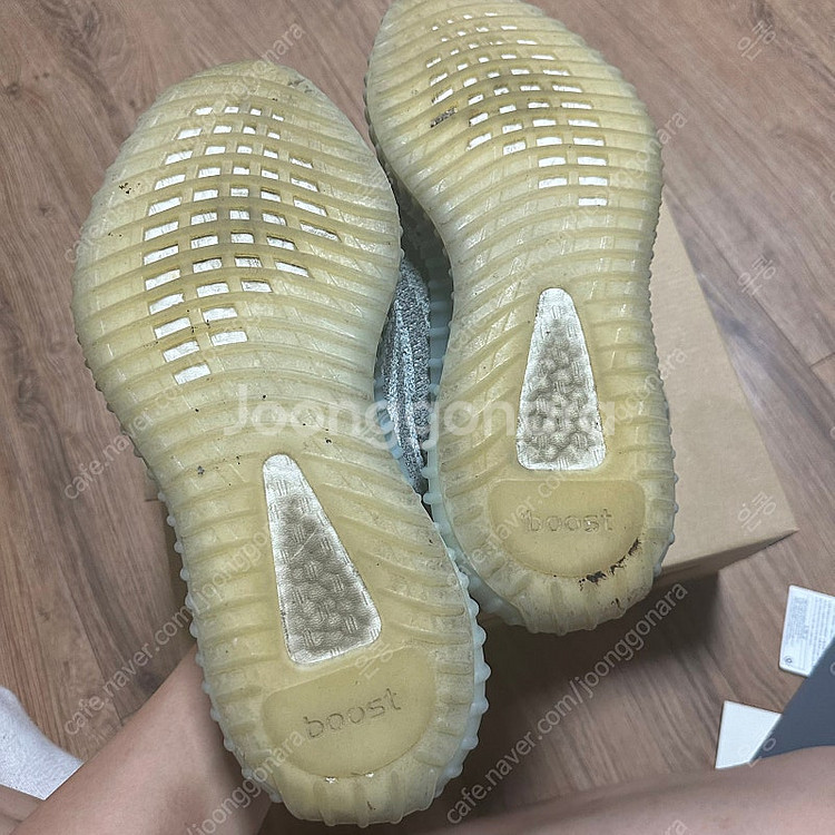 아디다스 이지부스트350 블루틴트 아코탭265--2