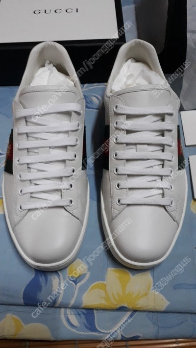 백화점 정품 구찌 에이스 자수 꿀벌 스니커즈 7사이즈(260mm) 새상품 급 판매 이미지