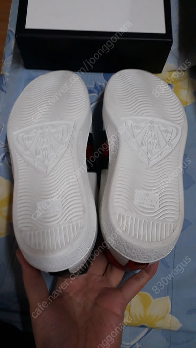 백화점 정품 구찌 에이스 자수 꿀벌 스니커즈 7사이즈(260mm) 새상품 급 판매 이미지