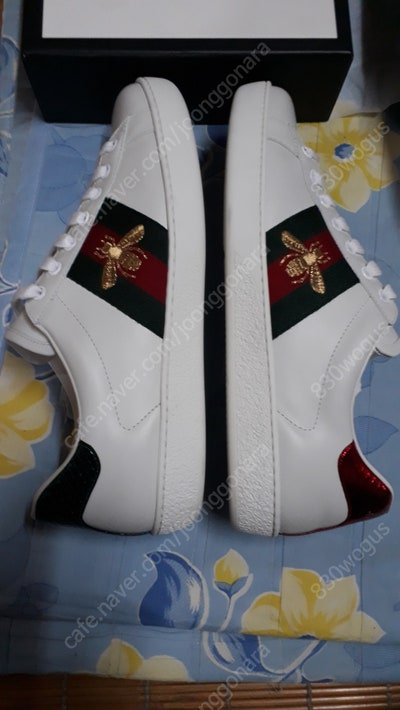 백화점 정품 구찌 에이스 자수 꿀벌 스니커즈 7사이즈(260mm) 새상품 급 판매 이미지