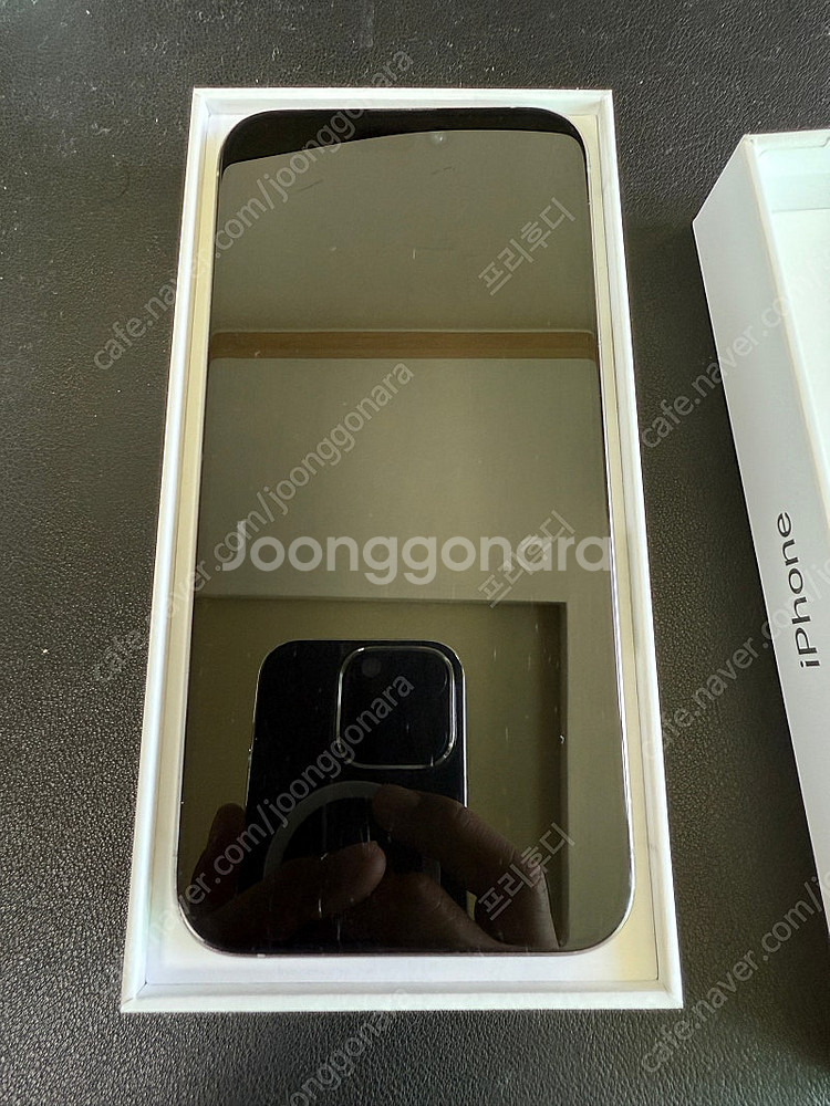 아이폰15프로맥스 내추럴티타늄 256g 애케플 미국판--0