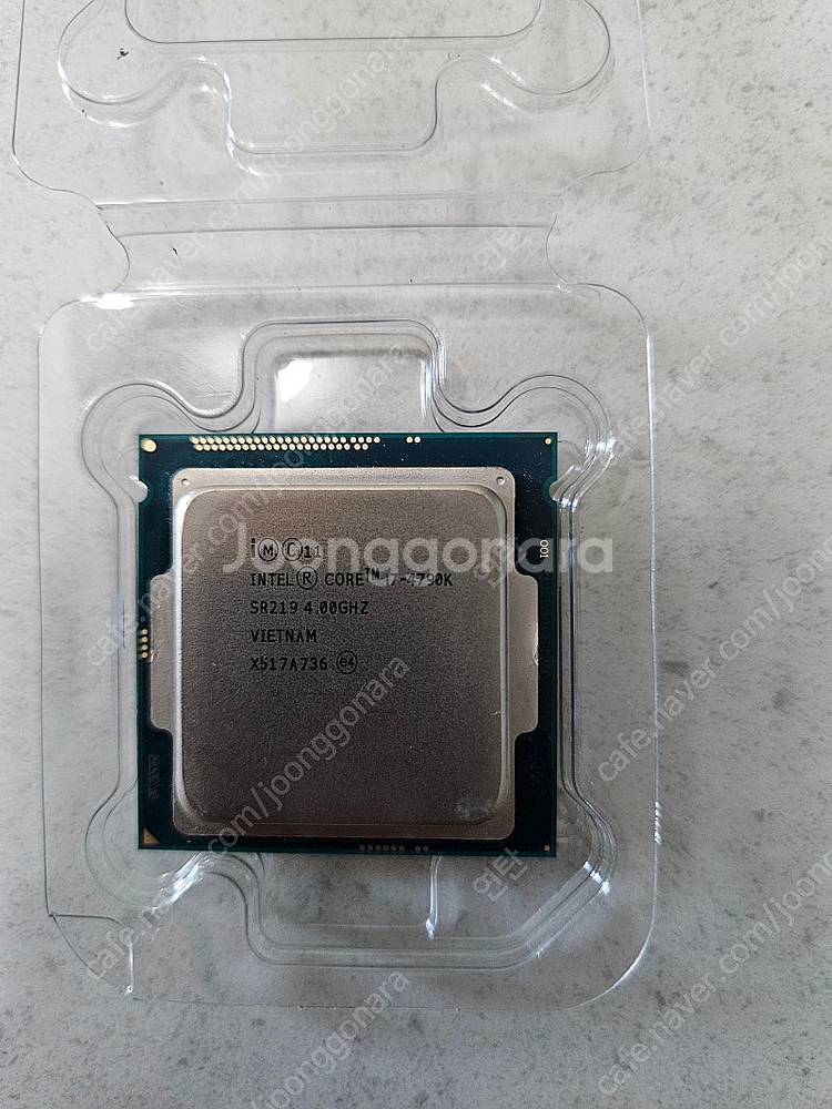 인텔 i7-4790K (데빌스캐년) CPU 판매합니다.--0