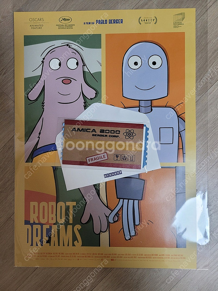 로봇 드림 오리지널 티켓 포스터--0
