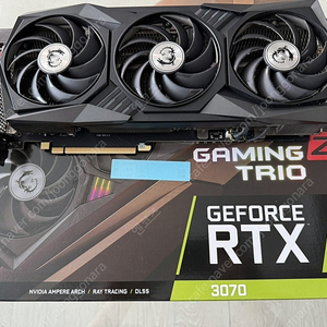 msi rtx 3070 트리오 8g 팝니다.