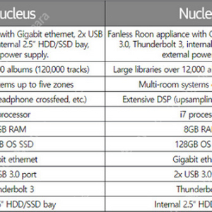 Roon(룬) Nucleus(뉴클리어스) 네트워크 플레이어