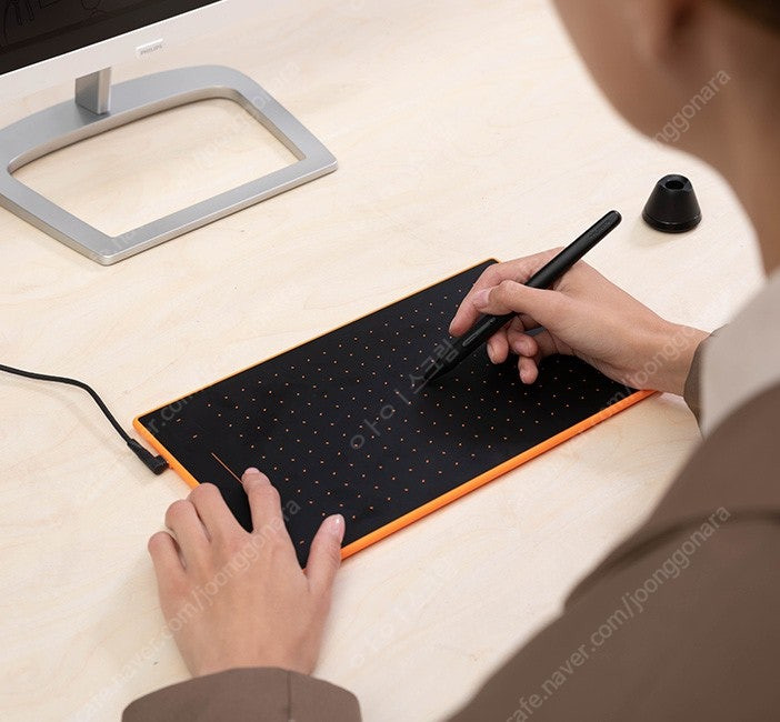 휴이온 RTM-500 타블렛 새상품급(오렌지) 풀박스 판매합니다--1