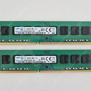 삼성전자 데스크탑 메모리 8GB 2개 일괄 (2Rx8 PC3-12800U)