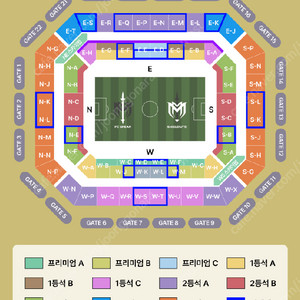 아이콘매치 2등석C 4연석 양도