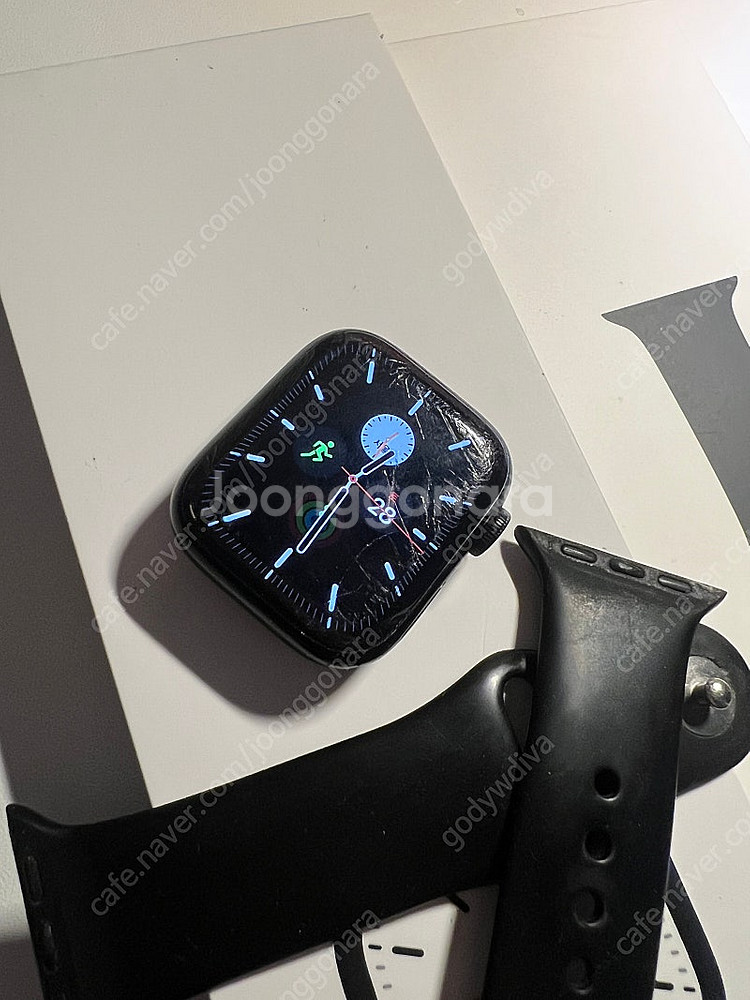애플워치7 41mm gps 미드나잇--1
