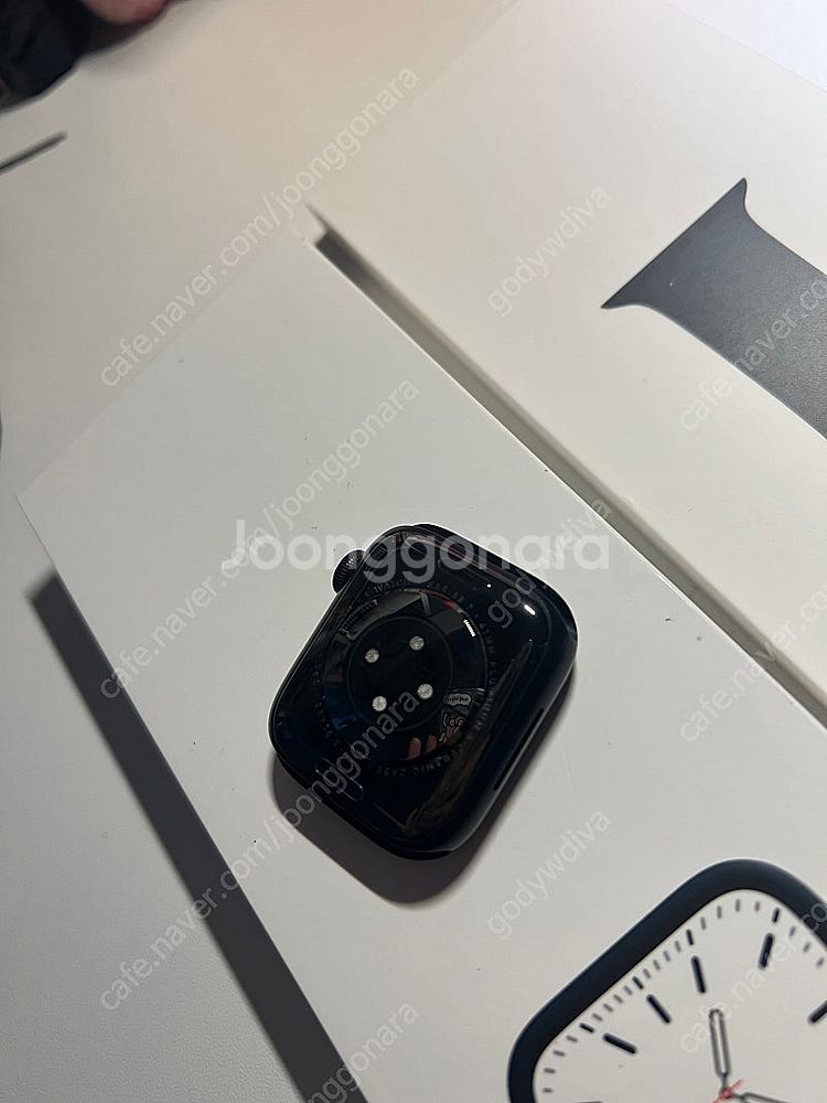 애플워치7 41mm gps 미드나잇--3