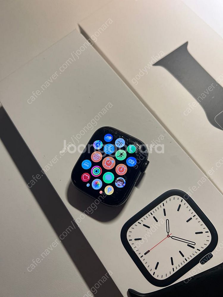 애플워치7 41mm gps 미드나잇--4