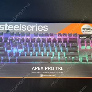 스틸시리즈 APEX PRO 2023 TKL 키보드 판매합니다.