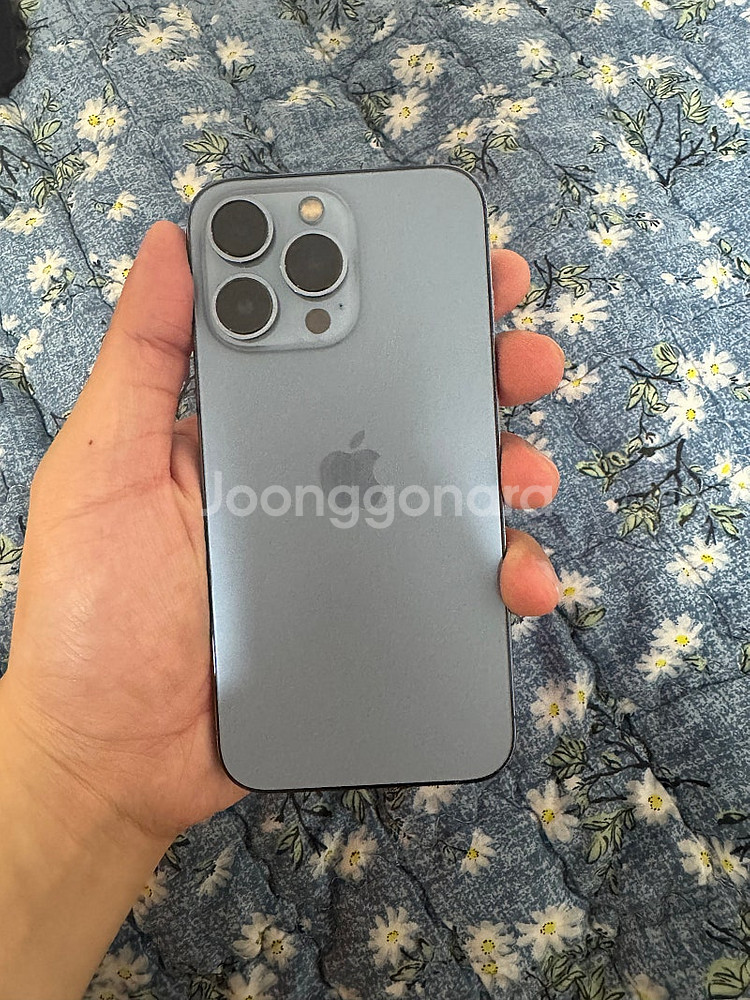 아이폰 13 프로 시에라블루 128G 팝니다.--2