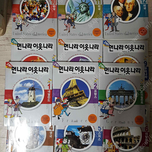 이원복교수 21세기 먼나라 이웃나라 풀박스 1-12권 입니다. 총12권 2만5천원 입니다. 거의 새책수준 깨끗합니다!