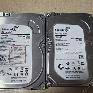 1테라 1tb hdd 하드 2개 팝니다.