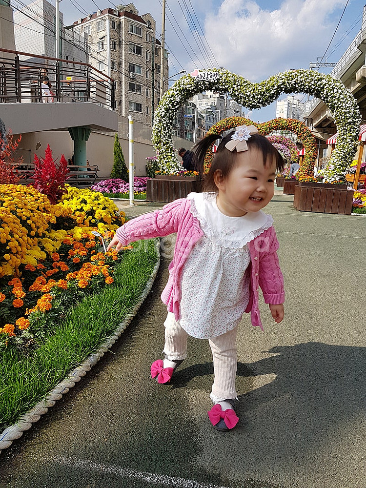 아기 코튜로이블라우스 블루머세트(80) 꽃무늬블라우스 ...--8