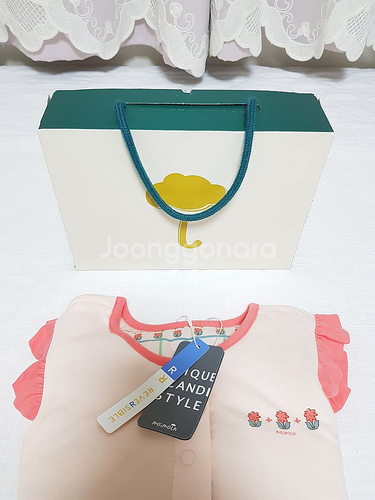 [새상품] 모이몰른 리버시블 양면패딩조끼(110)--0
