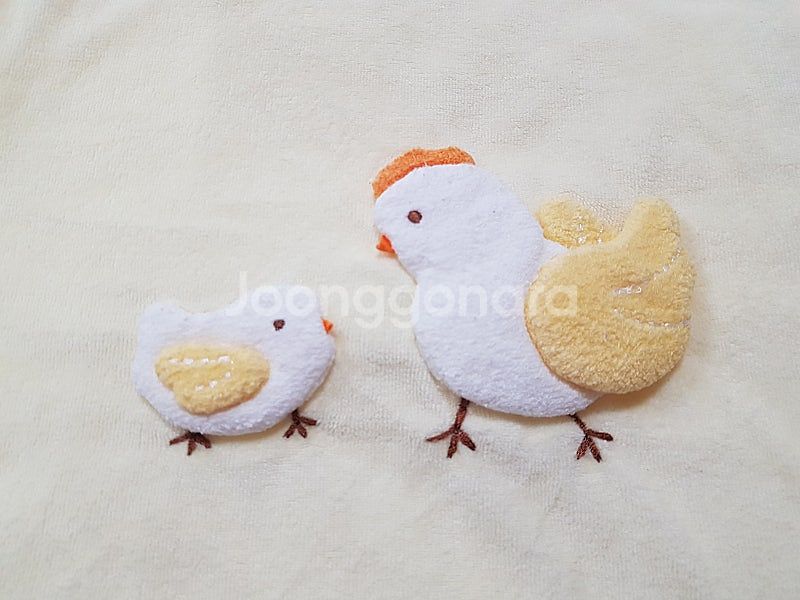 노란병아리3종(80) 우주복 바디수트 테리면패딩조끼--2