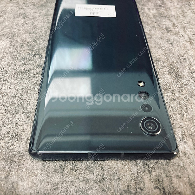 LG G9 벨벳 블랙 128기가 무잔상! 깔끔! 10만...--5