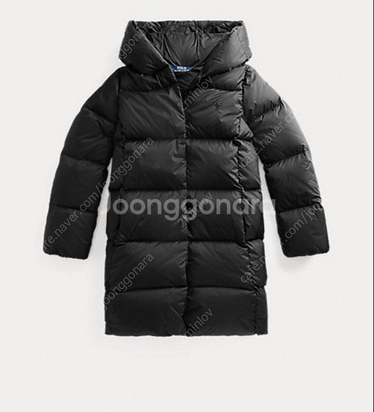 폴로 여아 롱푸퍼 XL 롱패딩--0