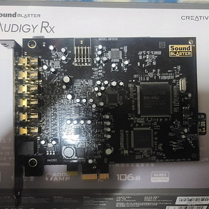 크리에이티브) 사운드 블라스터 Audigy Rx 판매합니다