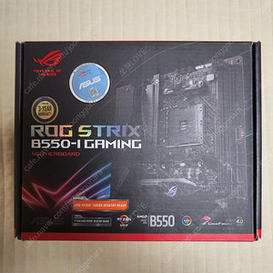 asus b550-i rog strix itx 메인보드 판매합니다.