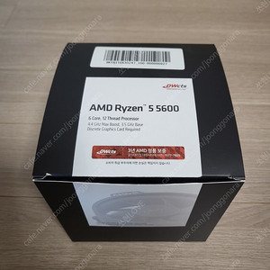 amd 라이젠 ryzen 5600 정품 cpu 판매합니다.