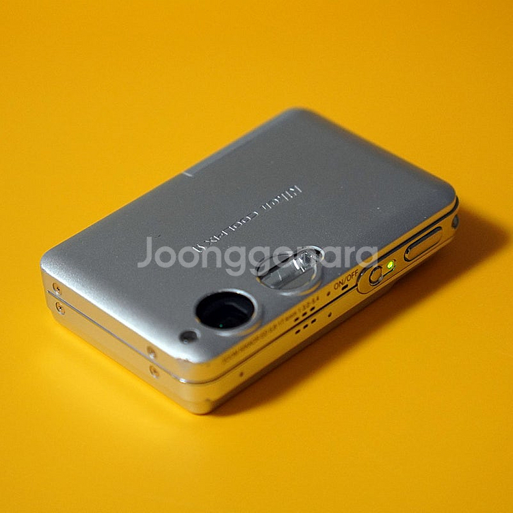 니콘 쿨픽스 s1 메탈실버 21만원 빈티지디카 디지털카메라--3