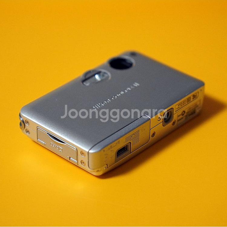 니콘 쿨픽스 s1 메탈실버 21만원 빈티지디카 디지털카메라--5