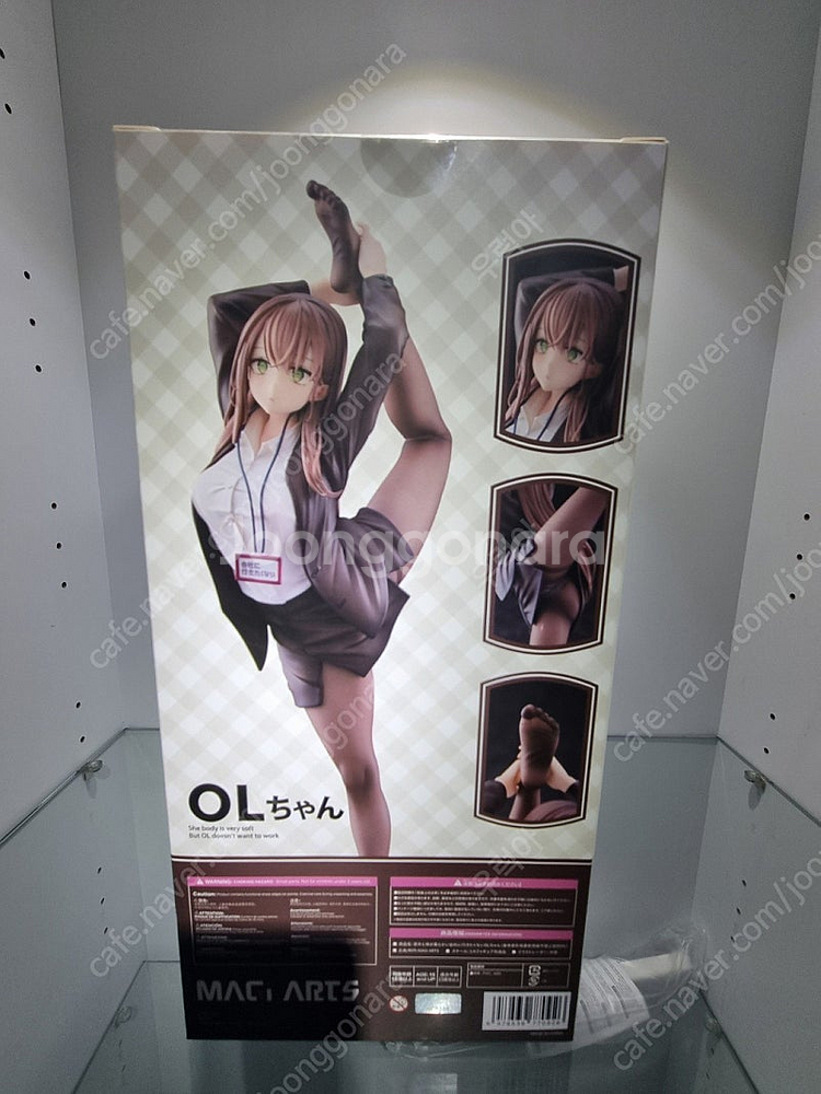 마기아츠 1/6스케일 의외로 몸이 유연한 회사 가기 싫은 OL쨩 화이트 일반 (MAGI ARTS)--1