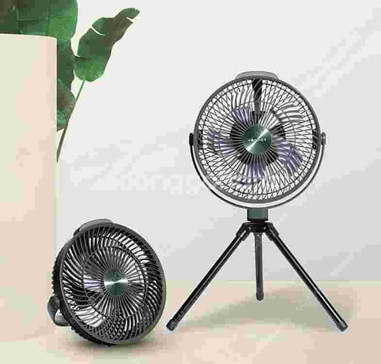 무선 10인치 서큘레이터형 LED 캠핑 선풍기 3만원판...--1