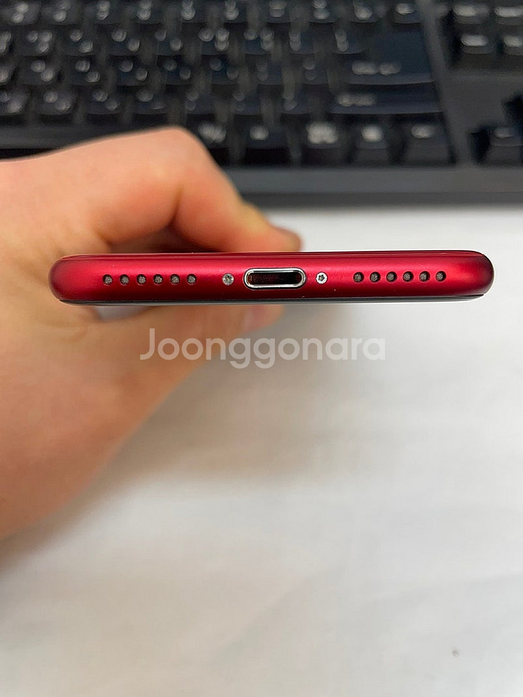 아이폰SE3 레드 128GB 상태좋은 중고27만팝니다.--5