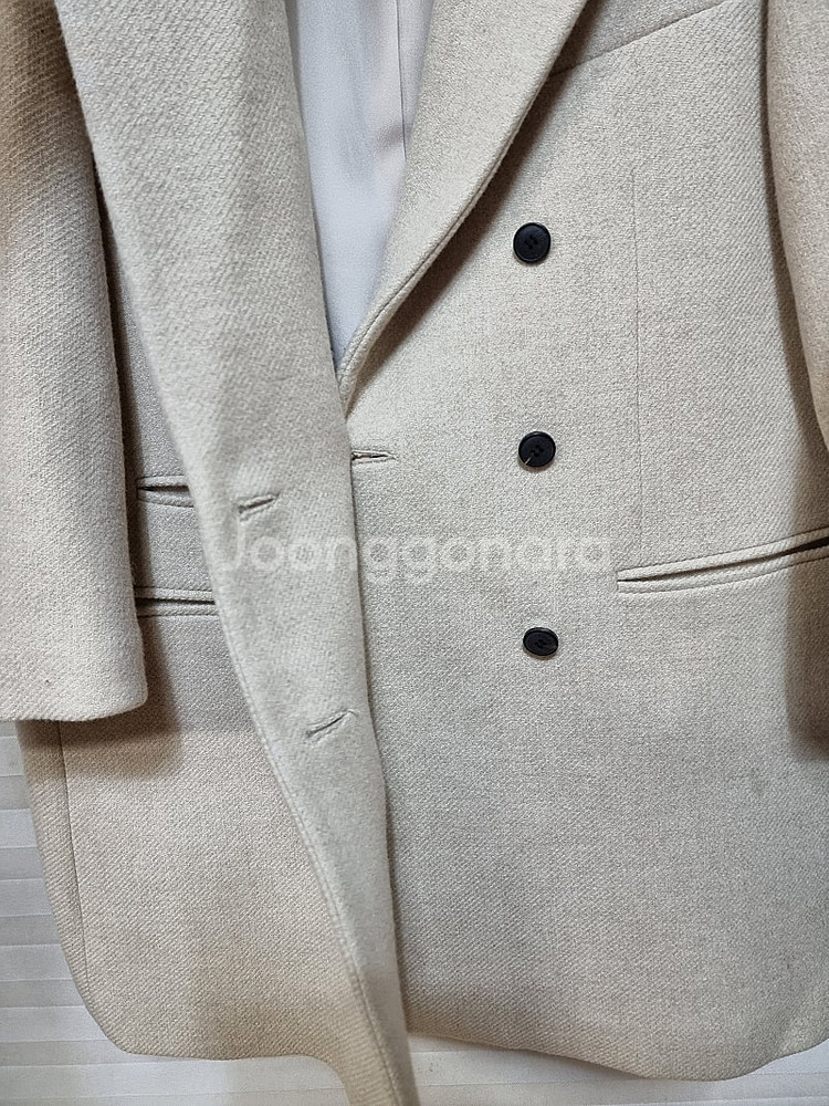 톰보이 더블 오버핏 코트--3