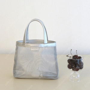 썸웨어버터 메쉬 toast bag silver