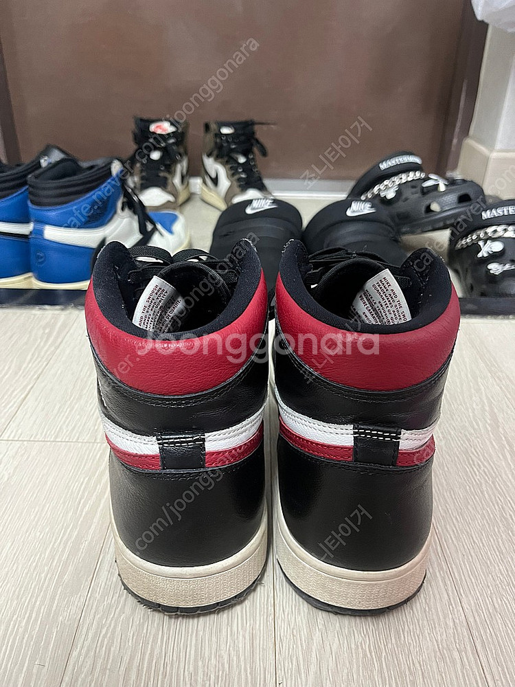 조던1 하이 OG 짐레드 275 중고 피고래--1