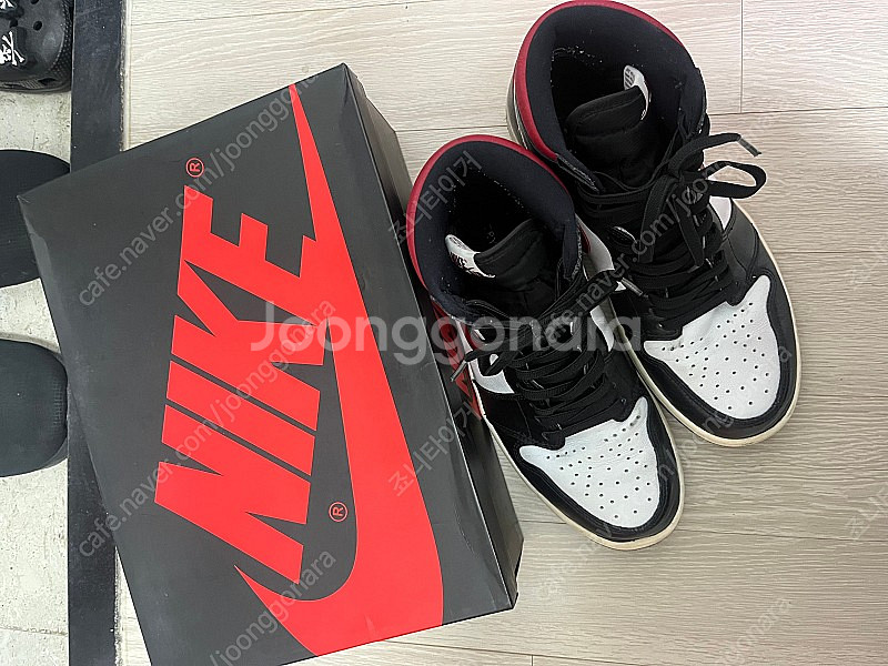조던1 하이 OG 짐레드 275 중고 피고래--8