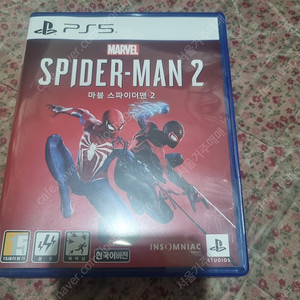 Ps5 스파이더맨2 판매합니다.