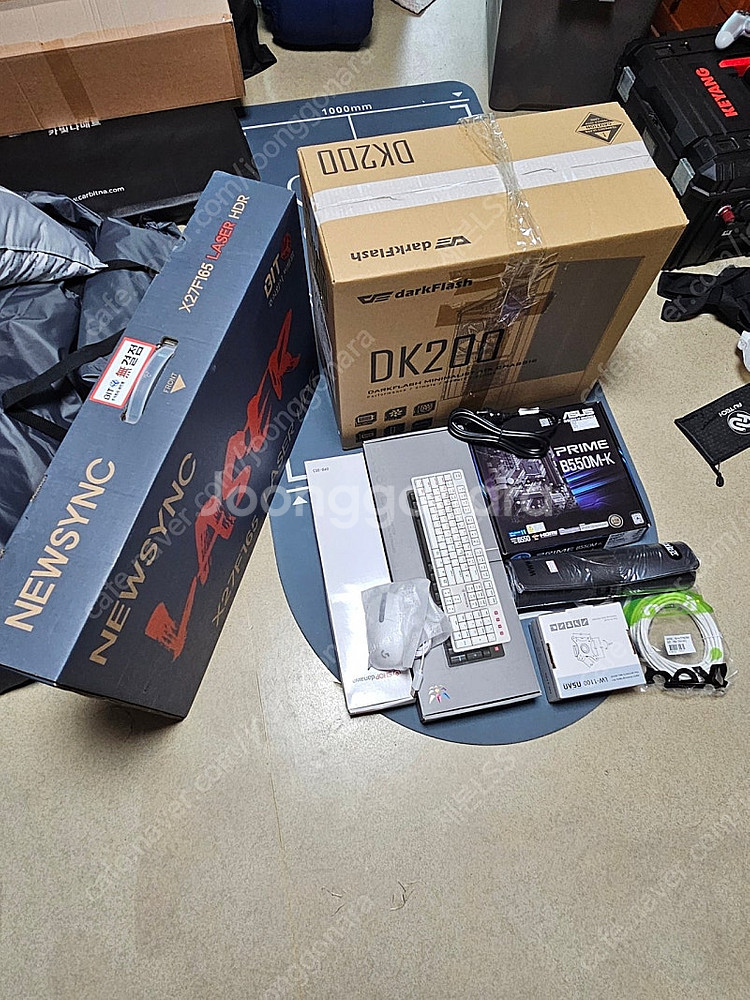 갓 조립한 라이젠5600,rtx3060ti, 모니터 풀...--0