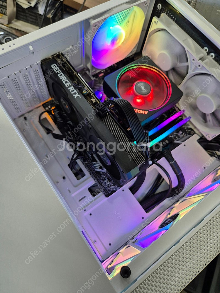 갓 조립한 라이젠5600,rtx3060ti, 모니터 풀...--4