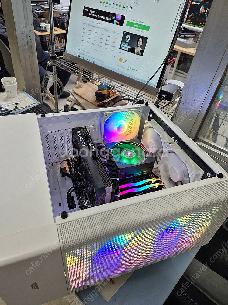 갓 조립한 라이젠5600,rtx3060ti, 모니터 풀...--6
