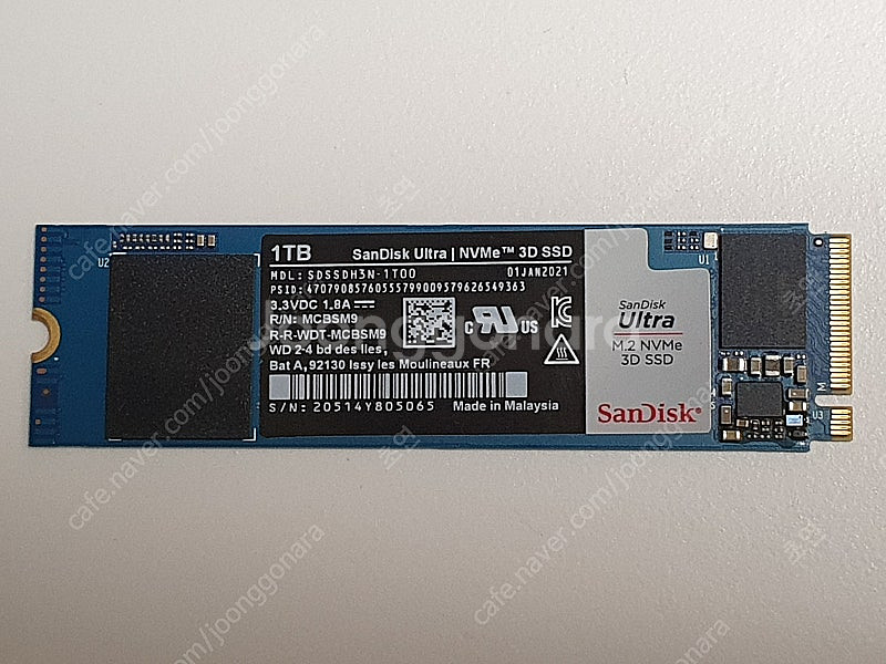 Sandisk Ultra M.2 NVMe 1TB SSD...--0