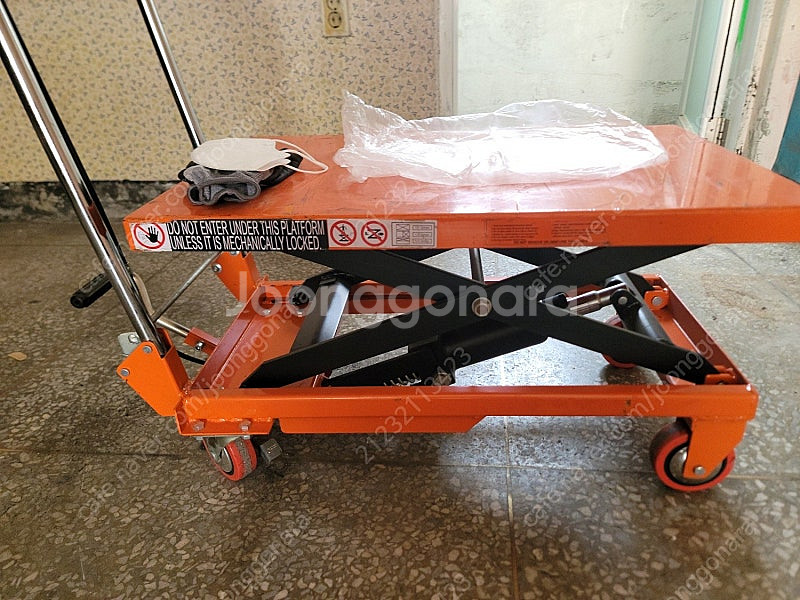 쌍용리프트 이동식 수동 테이블리프트 SYP-150--0