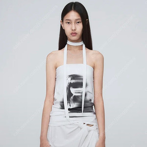NACHE PRINTED TIE TANK TOP 1