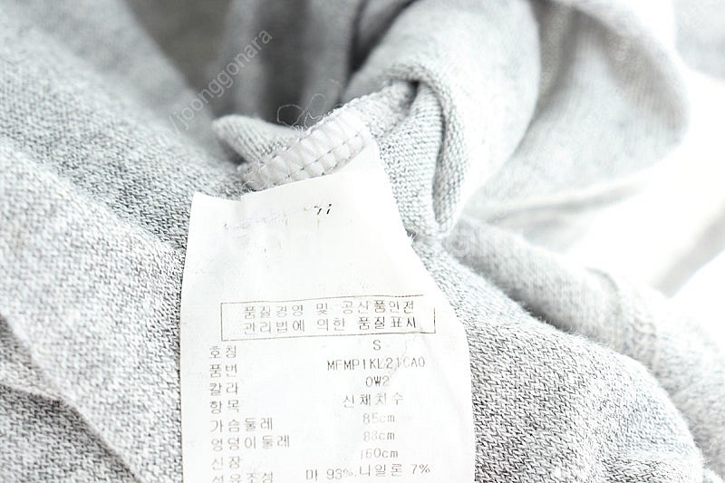 W(S) 클럽모나코 드레스 원피스 그레이 린넨 마 민소...--4