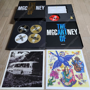 매카트니(Mccartney) 박스반 (4LP+3CD+DVD+USB)