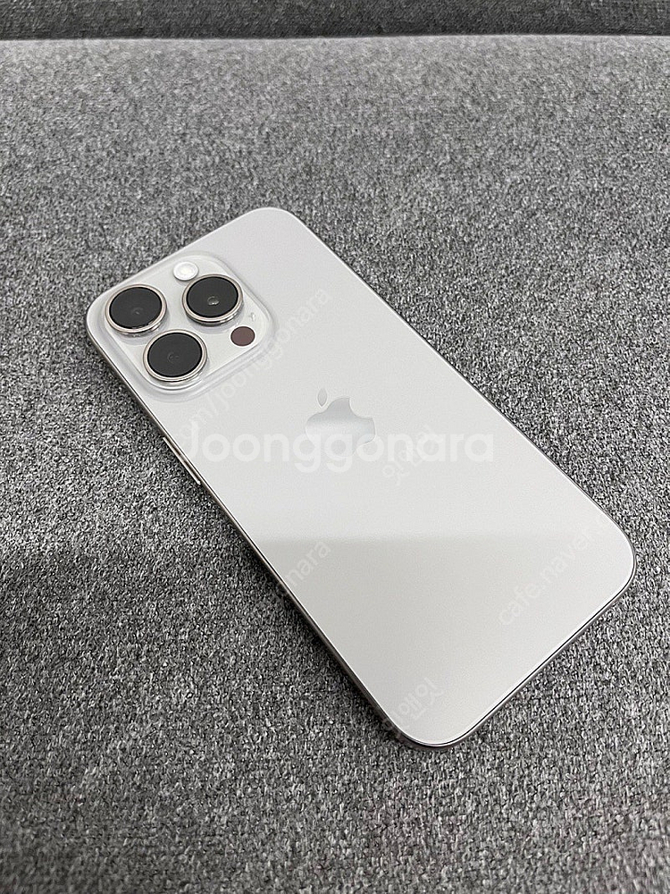 아이폰15 프로 내추럴 티타늄 128Gb--4