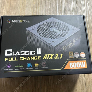 [미개봉] 마이크로닉스 클래식2 ATX3.1 600W