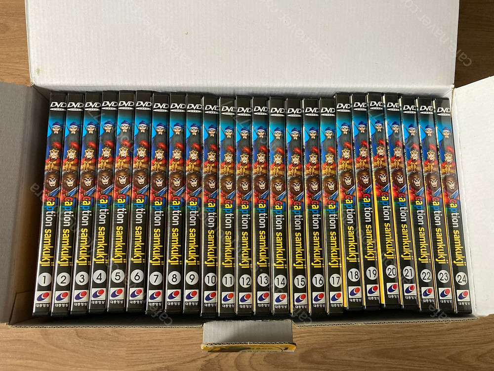 캡션삼국지 만화삼국지 학습용DVD 24편 이미지