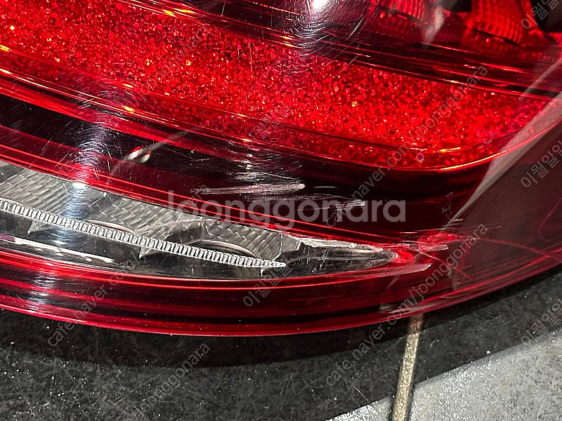 w222 S클래스 후기형 정품 조수석쪽 테일램프 후미등...--2
